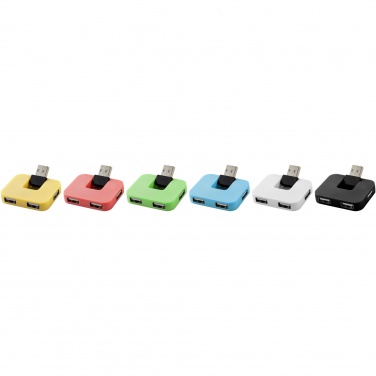 Logo trade promotional gifts picture of: Gaia 4-port USB hub
