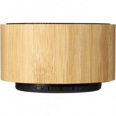Logo trade advertising products image of: Cosmos bamboo Bluetooth® speaker