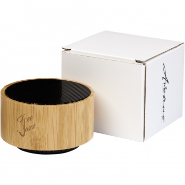 Logo trade corporate gift photo of: Cosmos bamboo Bluetooth® speaker