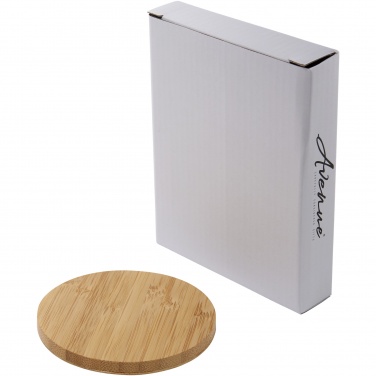 Logo trade promotional giveaway photo of: Essence 5W bamboo wireless charging pad