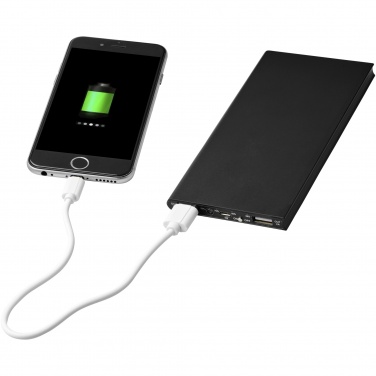 Logotrade promotional merchandise picture of: Plate 8000 mAh aluminium power bank