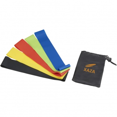 Logo trade promotional gifts image of: Crane resistance elastic fitness bands