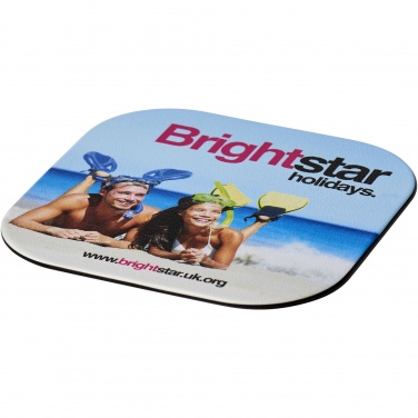 Logo trade promotional gift photo of: Brite-Mat® square coaster