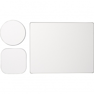Logotrade promotional merchandise picture of: Brite-Mat® mouse mat and coaster set combo 1