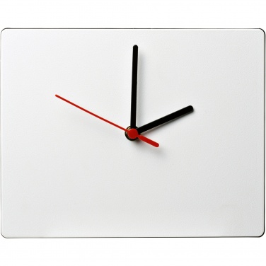 Logotrade advertising product image of: Brite-Clock® rectangular wall clock