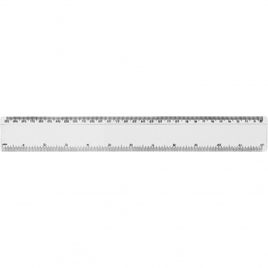 Logo trade promotional gifts picture of: Renzo 30 cm plastic ruler