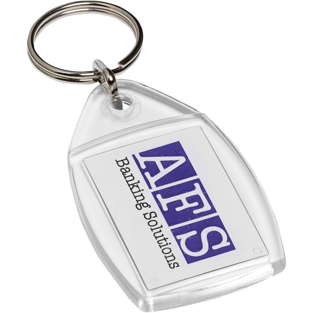 Logo trade promotional giveaways picture of: Access P5 keychain