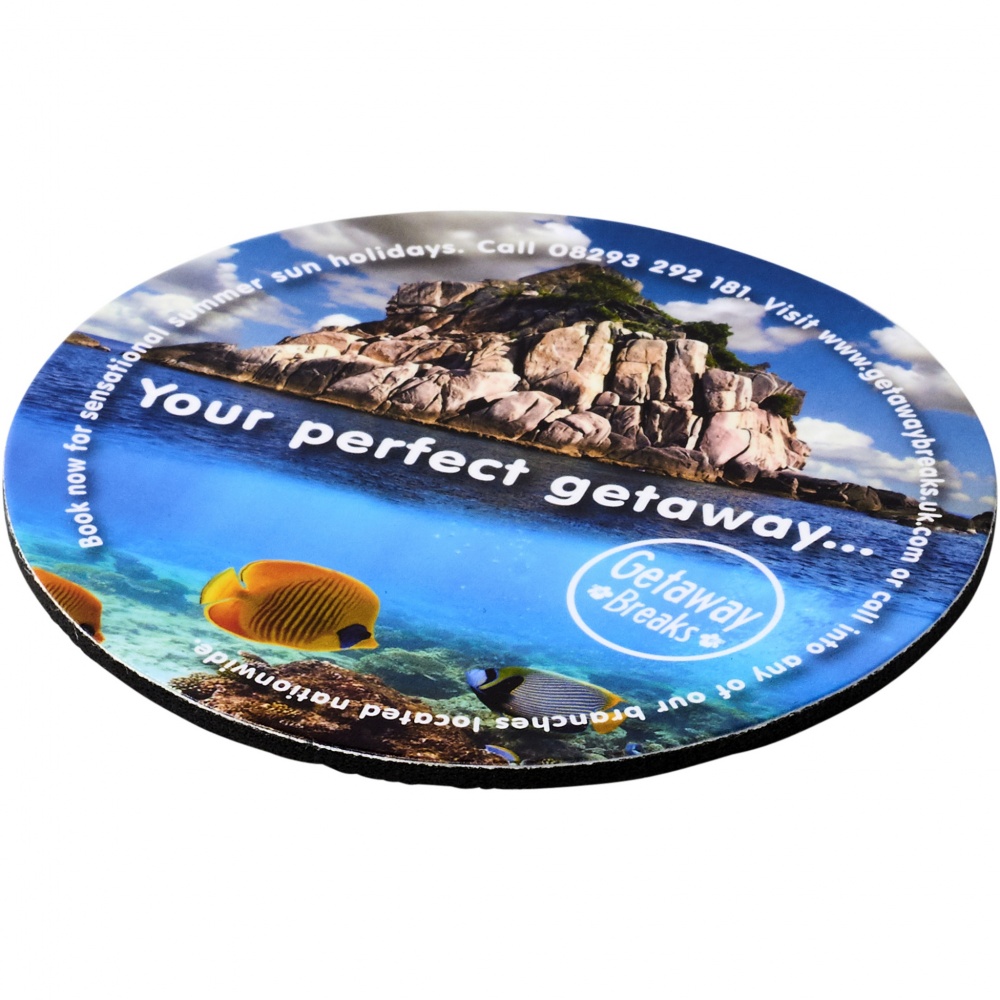Logotrade promotional item picture of: Q-Mat® round coaster