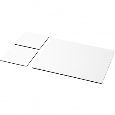 Logotrade promotional gift image of: Q-Mat® mouse mat and coaster set combo 3