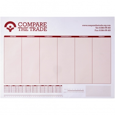 Logo trade promotional giveaways image of: Desk-Mate® A3 notepad