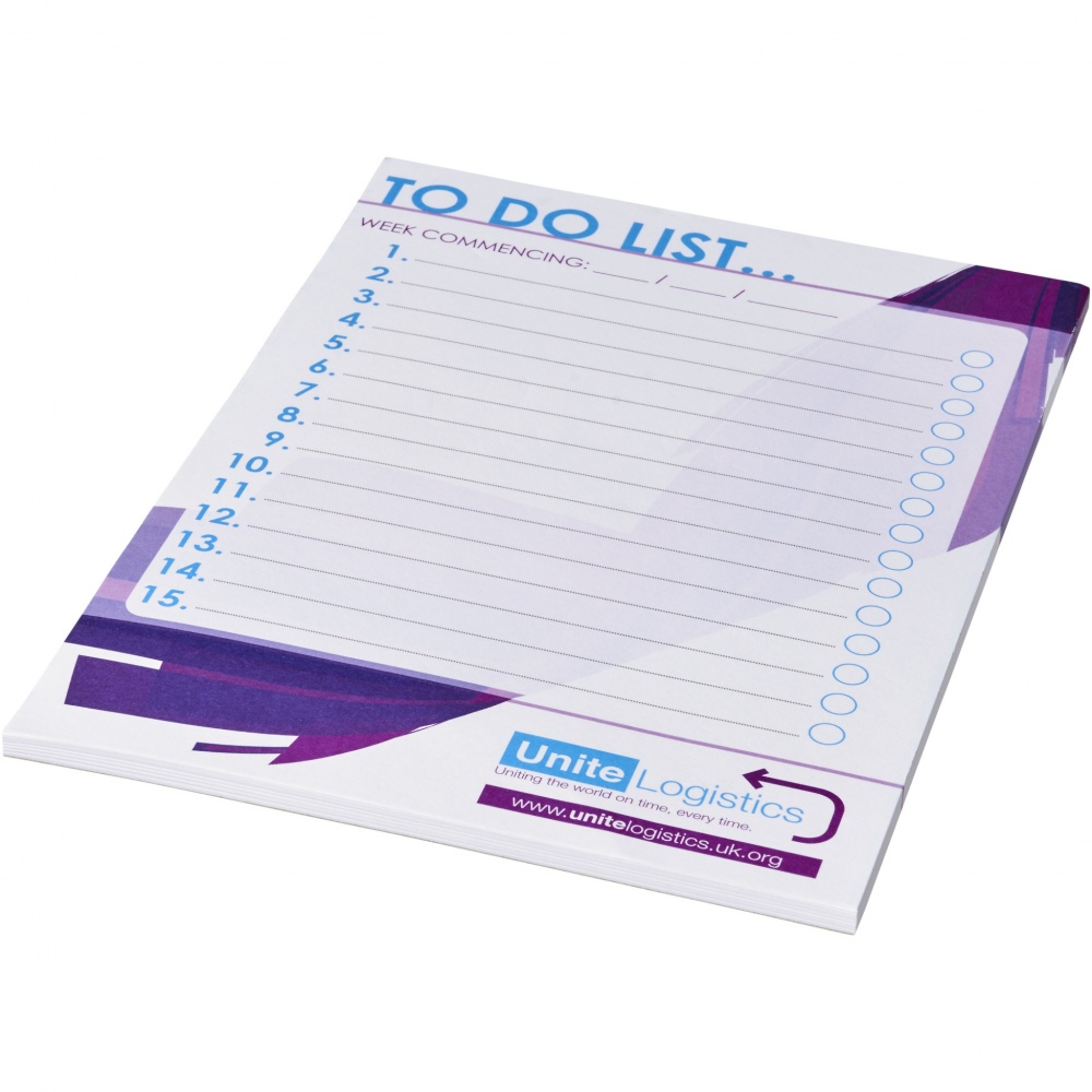 Logo trade promotional gift photo of: Desk-Mate® A5 notepad