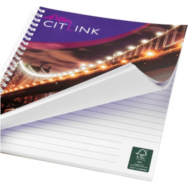 Logotrade promotional giveaway picture of: Desk-Mate® A5 spiral notebook