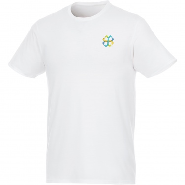 Logo trade corporate gifts image of: Jade short sleeve men's GRS recycled t-shirt 
