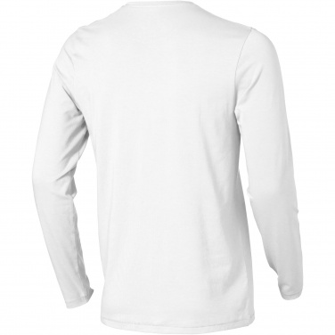 Logo trade promotional items image of: Ponoka long sleeve men's organic t-shirt