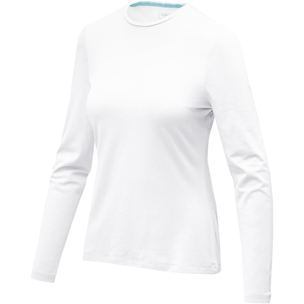 Logotrade corporate gift image of: Ponoka long sleeve women's organic t-shirt