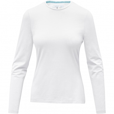 Logo trade promotional item photo of: Ponoka long sleeve women's organic t-shirt