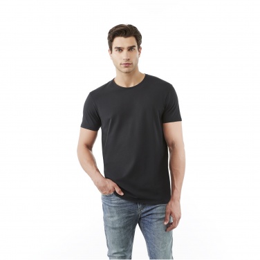 Logo trade promotional merchandise image of: Balfour short sleeve men's organic t-shirt