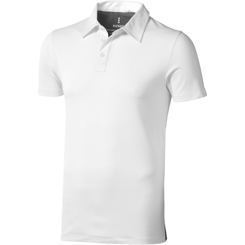 Logo trade promotional products image of: Markham short sleeve men's stretch polo