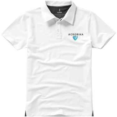 Logo trade business gift photo of: Markham short sleeve men's stretch polo