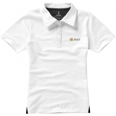 Logo trade promotional giveaways image of: Markham short sleeve women's stretch polo