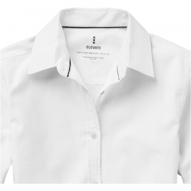 Logo trade corporate gifts image of: Vaillant long sleeve women's oxford shirt