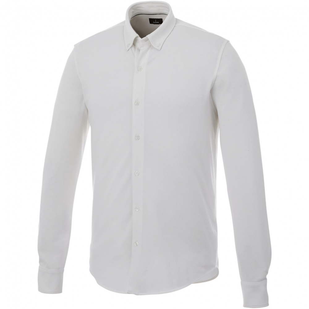 Logotrade promotional giveaway picture of: Bigelow long sleeve men's pique shirt