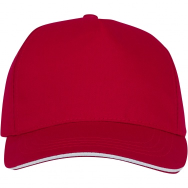 Logo trade promotional items image of: Ceto 5 panel sandwich cap