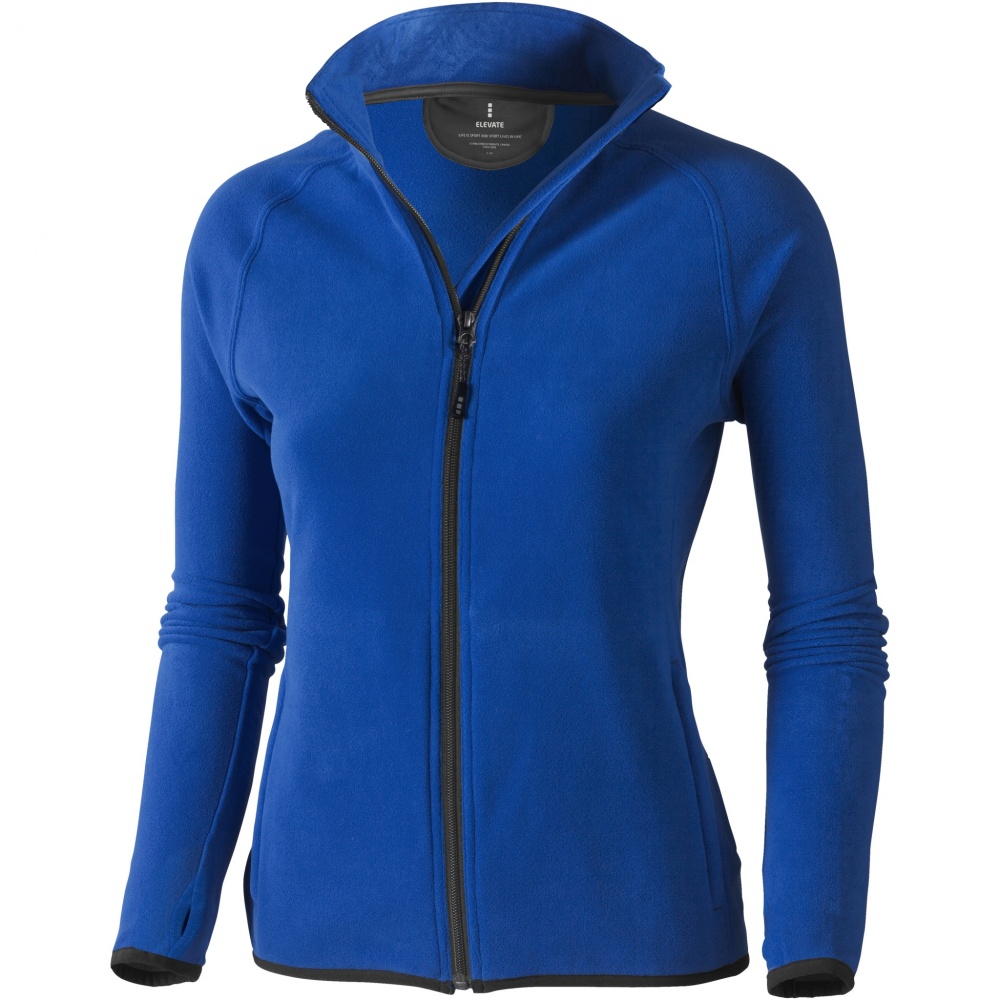 Logo trade promotional gifts picture of: Brossard women's full zip fleece jacket