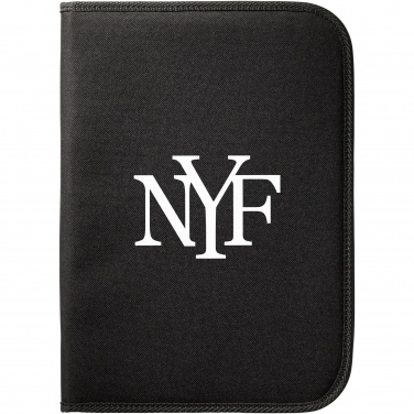 Logotrade promotional gift image of: Berkely A4 zippered portfolio