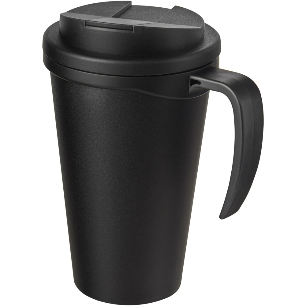 Logo trade corporate gifts image of: Americano® Grande 350 ml mug with spill-proof lid