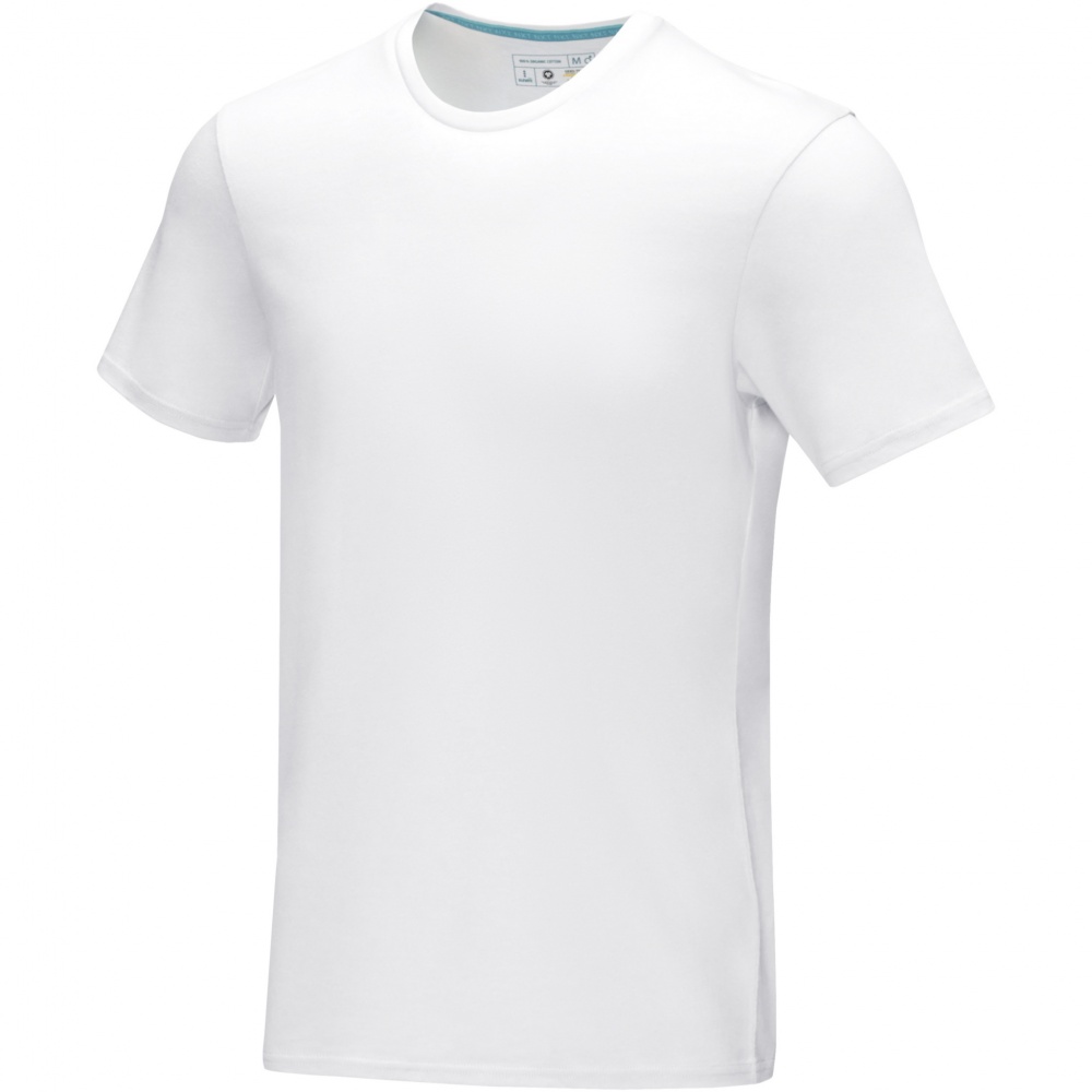 Logo trade promotional items picture of: Azurite short sleeve men’s organic t-shirt