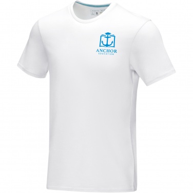 Logotrade promotional merchandise picture of: Azurite short sleeve men’s organic t-shirt
