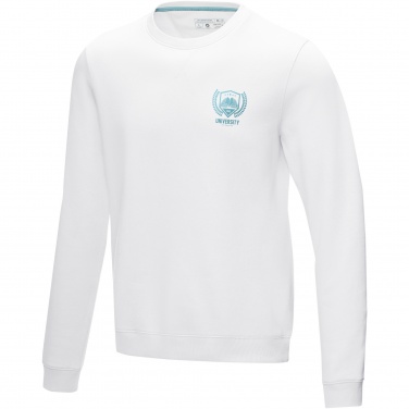 Logo trade business gift photo of: Jasper men’s organic recycled crewneck sweater