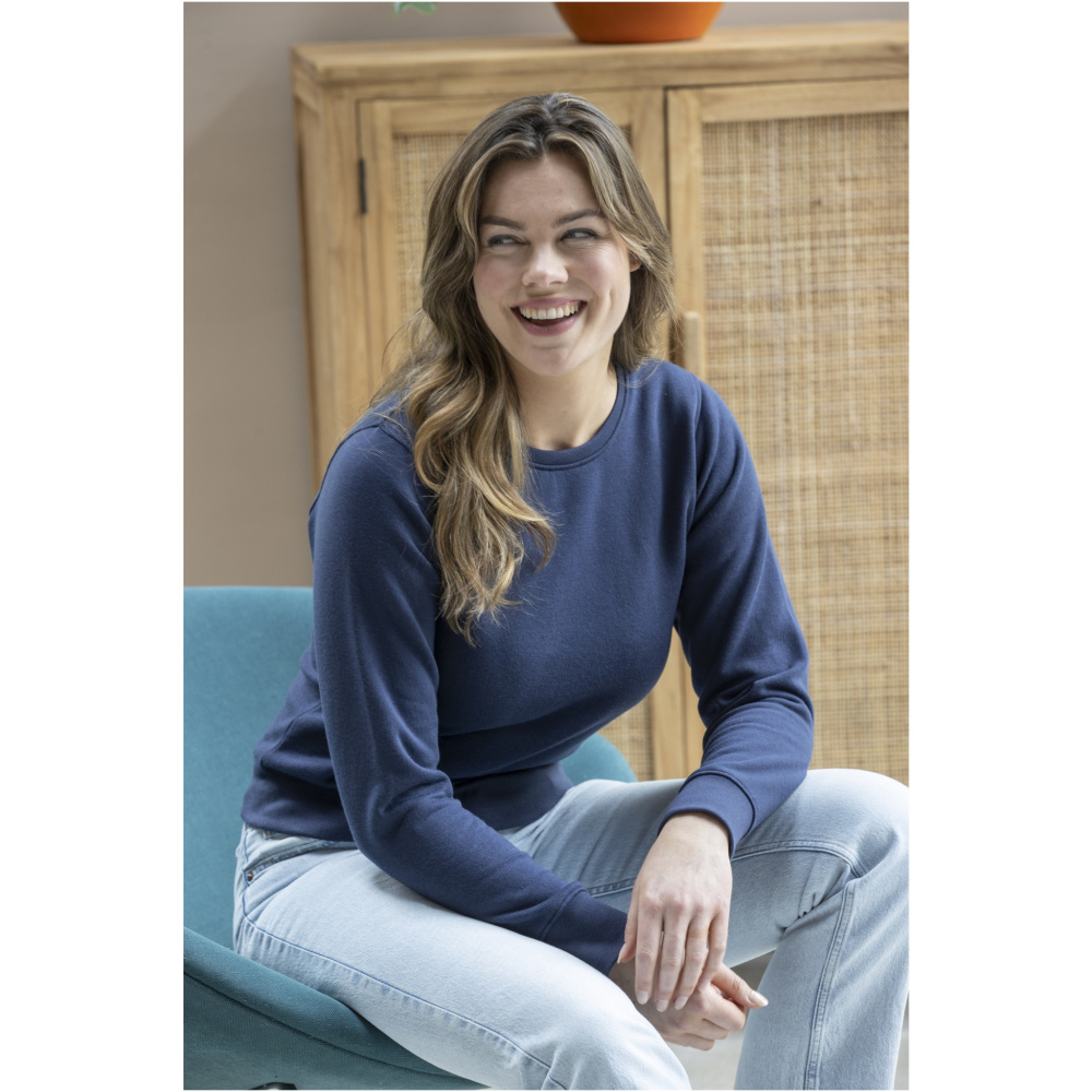 Logo trade corporate gifts image of: Zenon women’s crewneck sweater