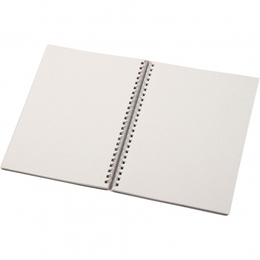 Logotrade business gift image of: Bianco A5 size wire-o notebook