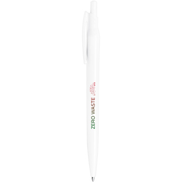 Logo trade promotional giveaways picture of: Marksman Alessio ballpoint pen made of recycled PET plastic with customizable printing