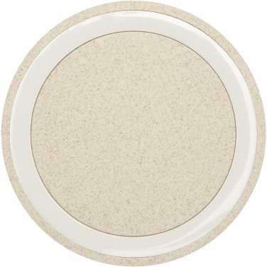 Logo trade advertising products picture of: Naka 5W wheat straw wireless charging pad