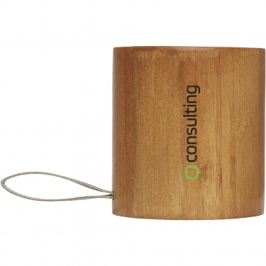 Logotrade promotional giveaway image of: Lako bamboo Bluetooth® speaker 