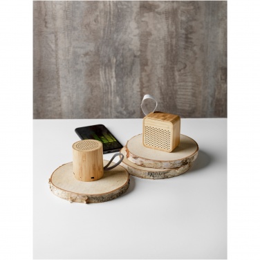 Logo trade advertising products picture of: Arcana bamboo Bluetooth® speaker