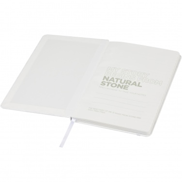 Logo trade promotional products picture of: Breccia A5 stone paper notebook