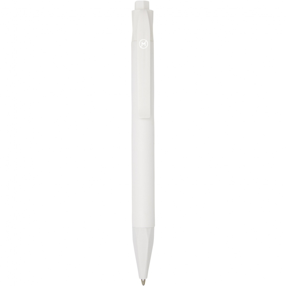 Logo trade promotional merchandise picture of: Terra corn plastic ballpoint pen