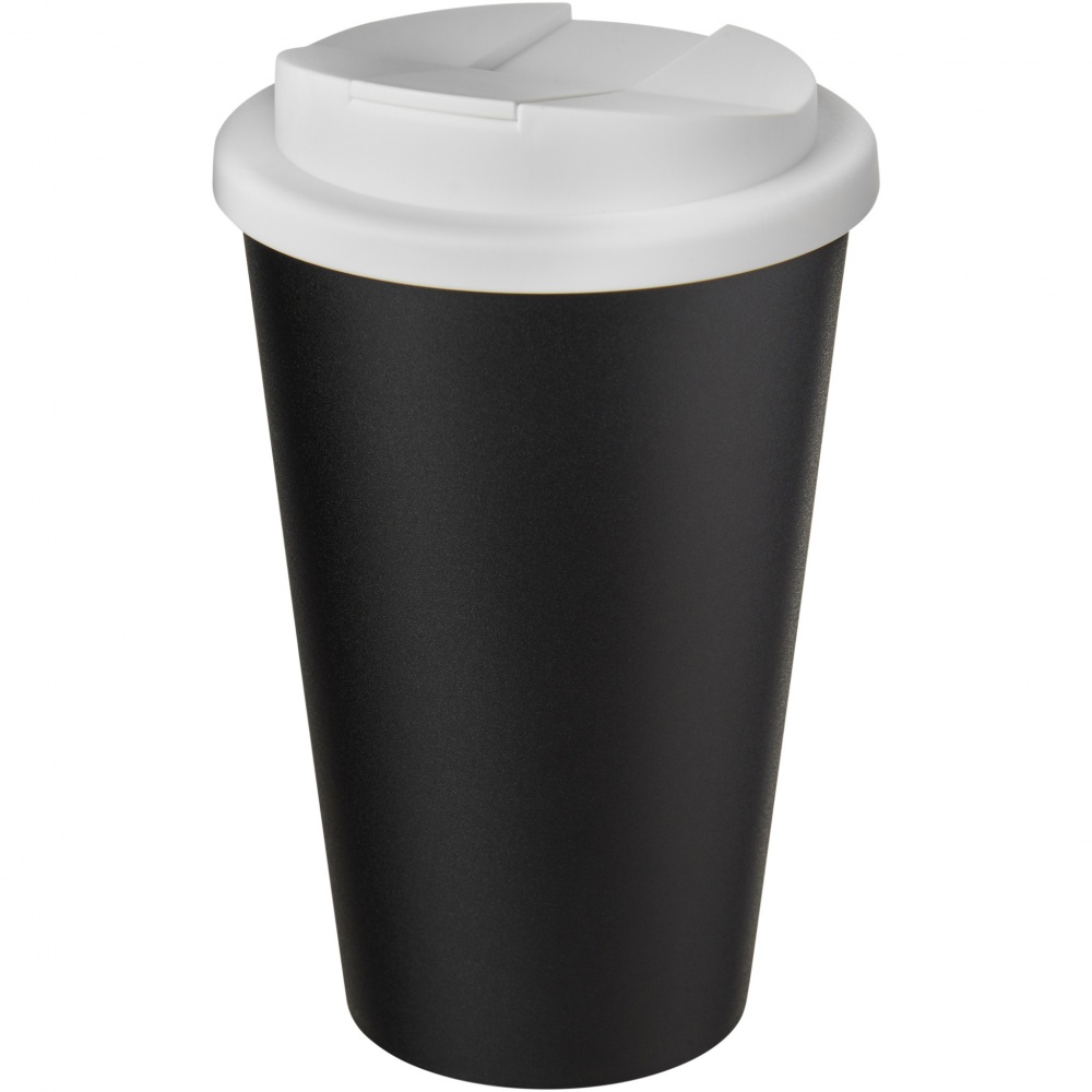 Logo trade promotional merchandise picture of: Americano® Eco 350 ml recycled tumbler with spill-proof lid