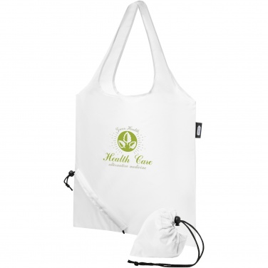 Logo trade advertising products image of: Sabia RPET foldable tote bag 7L