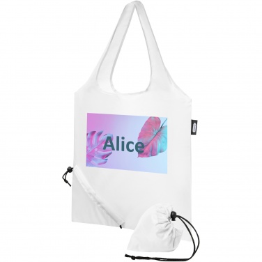 Logo trade business gift photo of: Sabia RPET foldable tote bag 7L