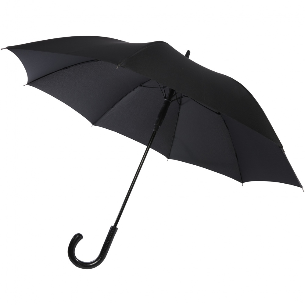 Logotrade promotional merchandise picture of: Fontana 23" auto open umbrella with carbon look and crooked handle