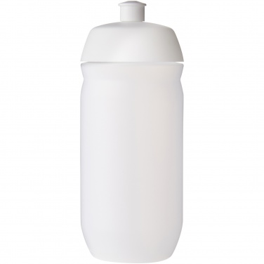 Logotrade promotional item picture of: HydroFlex™ Clear 500 ml squeezy sport bottle