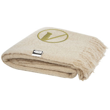 Logo trade promotional item photo of: Ivy GRS certified RPET blanket
