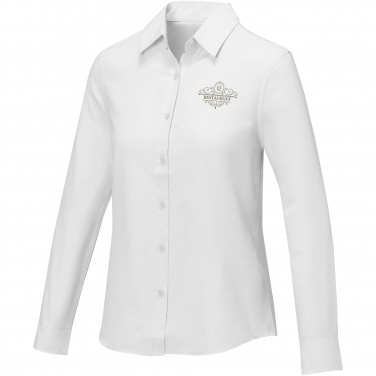 Logo trade corporate gifts picture of: Pollux long sleeve women's shirt