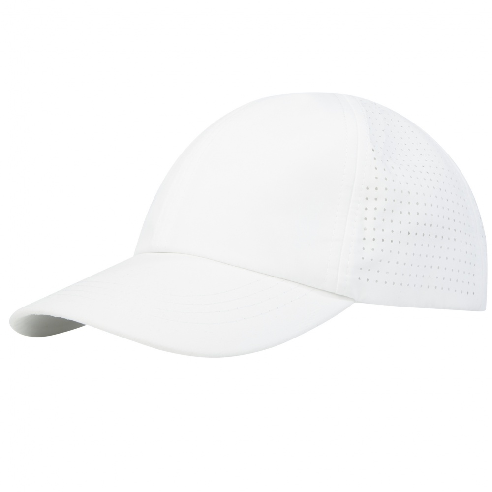 Logotrade promotional gift picture of: Mica 6 panel GRS recycled cool fit cap