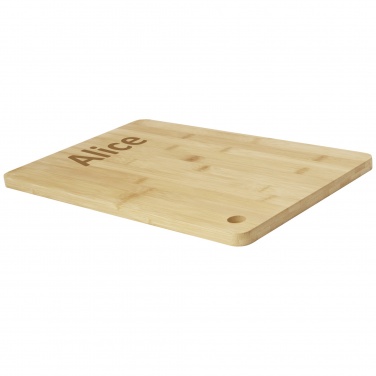 Logo trade promotional gifts picture of: Harp bamboo cutting board